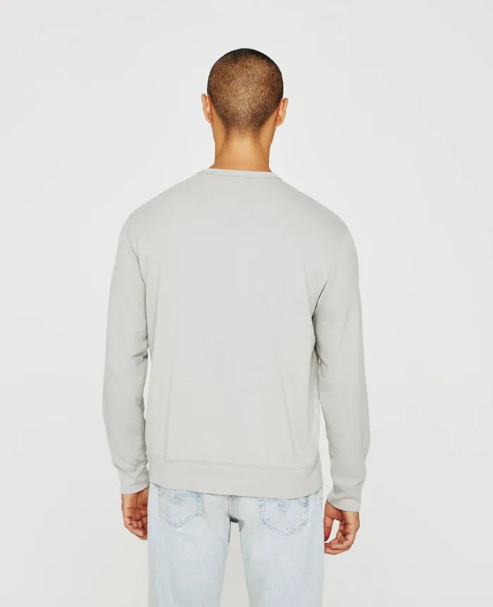 AG Jeans Tees Men Wesley Pullover SILVER GREY AG Jeans Tees Men Wesley Pullover SILVER GREY