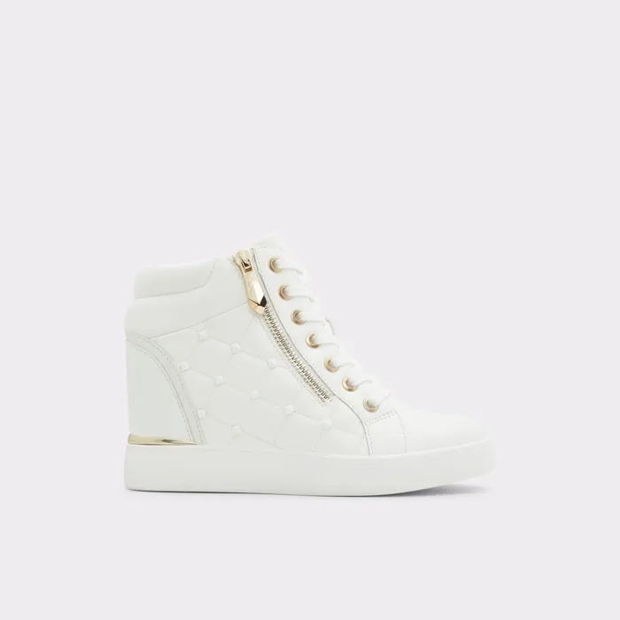 Ailannah White Synthetic Quilted Women ALDO Sneakers