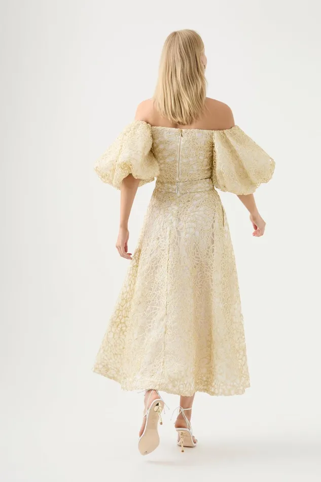 Aje Patina Lace Top Ivory Women Tops
