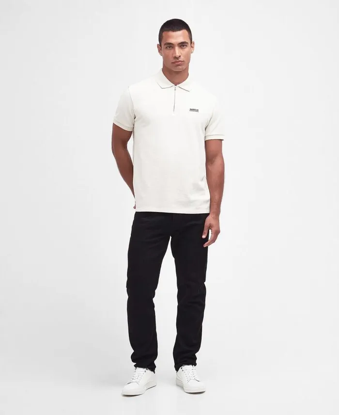 Albury Polo Shirt Dove Grey Men Barbour Polo Shirts
