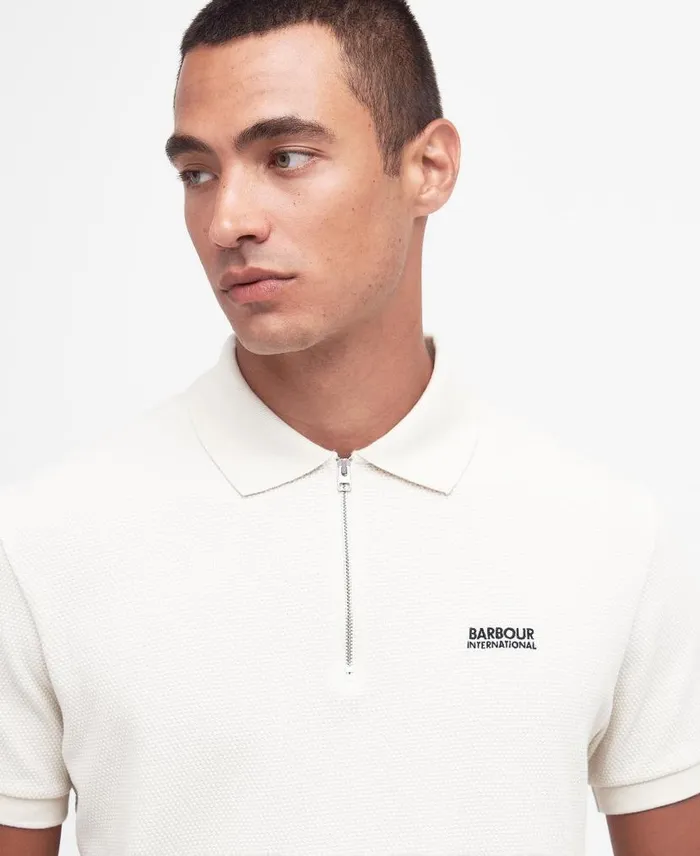Albury Polo Shirt Dove Grey Men Barbour Polo Shirts