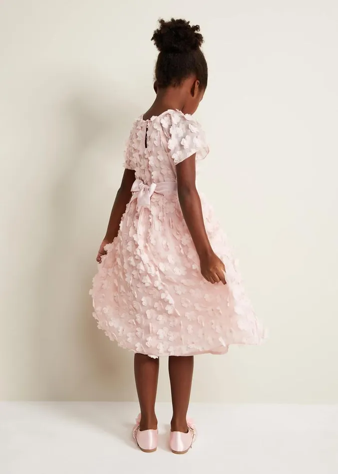 Alice Flower Fit And Flare Dress Antique Rose Women Phase Eight Dresses