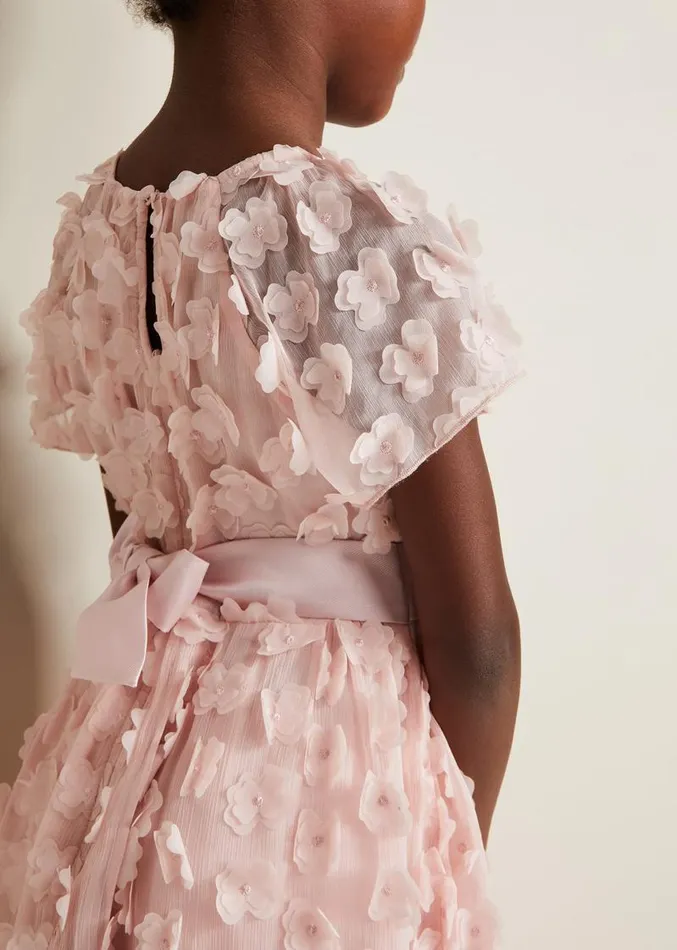 Alice Flower Fit And Flare Dress Antique Rose Women Phase Eight Dresses