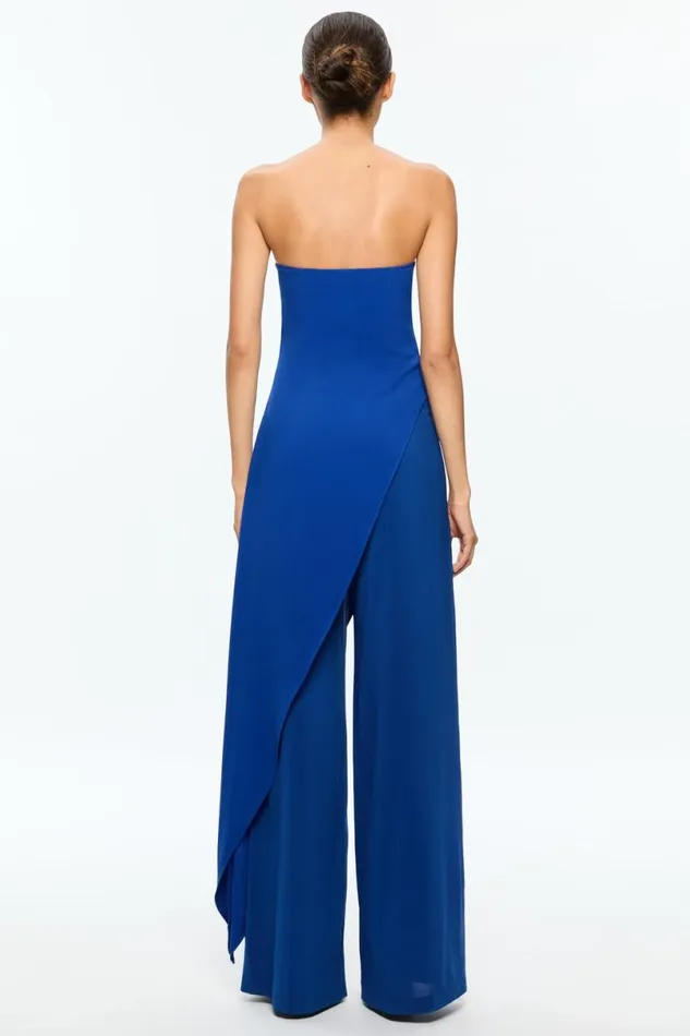 Alice Olivia Alondra Jumpsuit Royal Women Jumpsuits