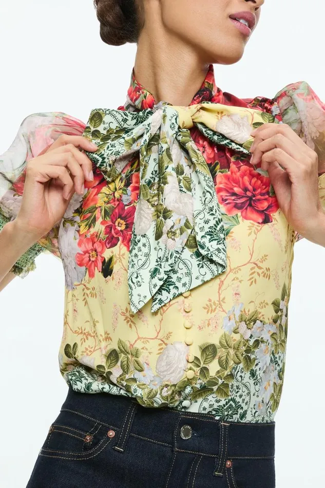 Alice Olivia Brentley Blouse Oakley Women Tops