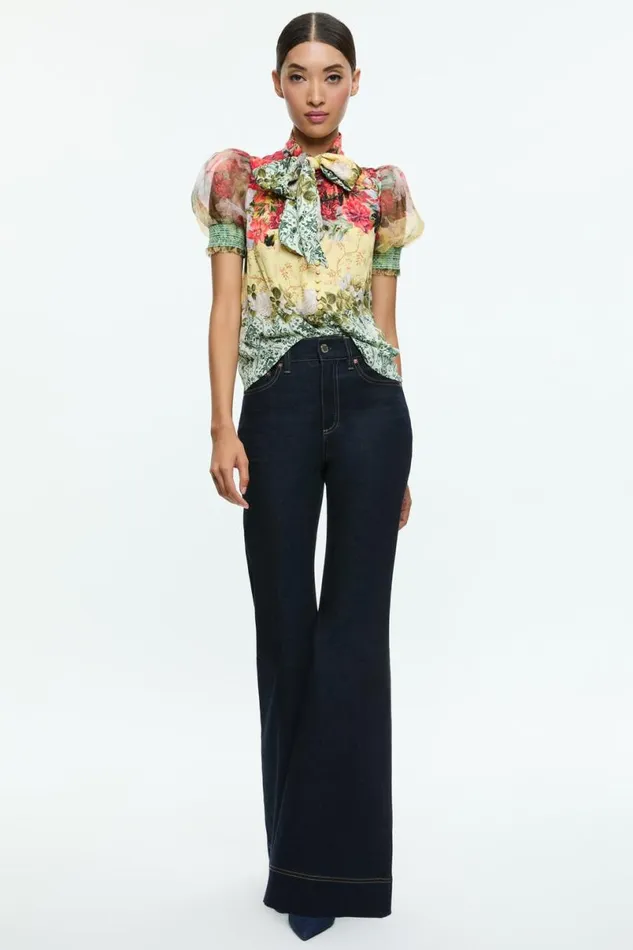 Alice Olivia Brentley Blouse Oakley Women Tops