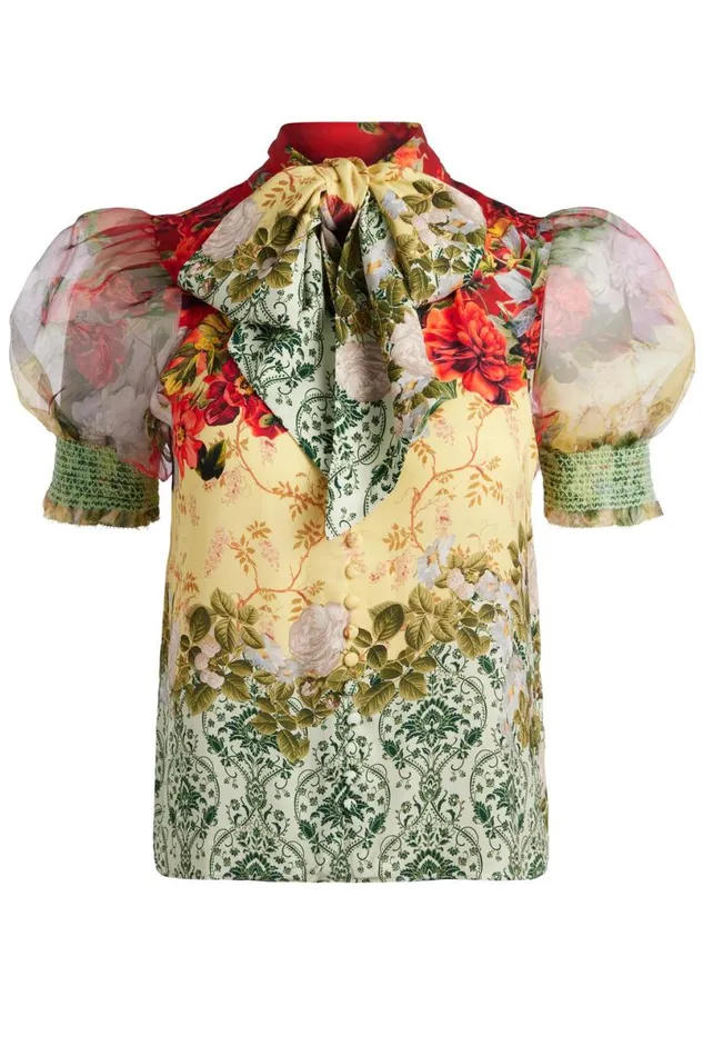 Alice Olivia Brentley Blouse Oakley Women Tops