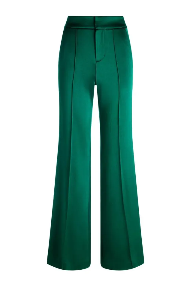 Alice Olivia Dylan Pant Forest Green Women Pants