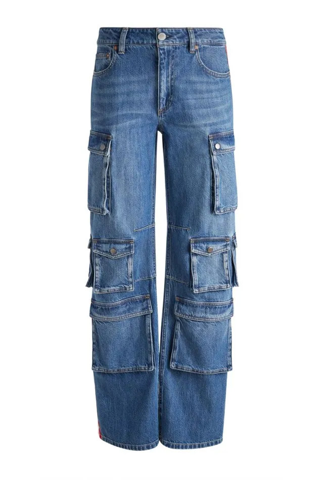 Alice Olivia Olympia Jean Avery Bluebright Ruby Women Pants