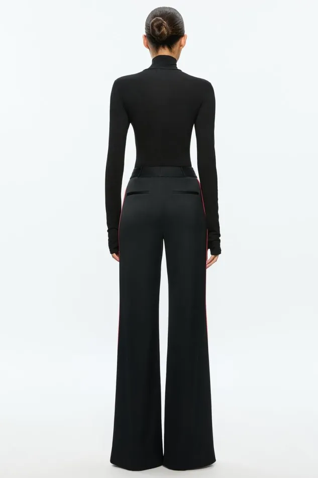 Alice Olivia Tom Wesselmann Delaina Long Sleeve Turtleneck Top Still Life Women Tops
