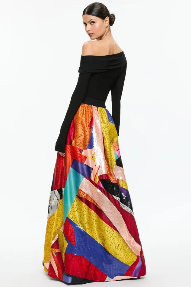 Alice Olivia Tom Wesselmann Tina Embellished Ballgown Skirt Limitless Women Skirts