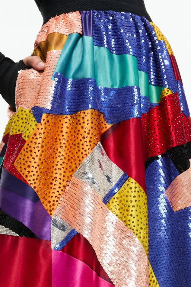 Alice Olivia Tom Wesselmann Tina Embellished Ballgown Skirt Limitless Women Skirts