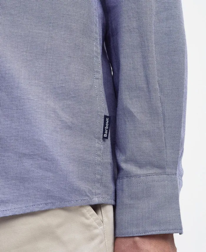 Allan Tailored Shirt Classic Blue Men Barbour Shirts