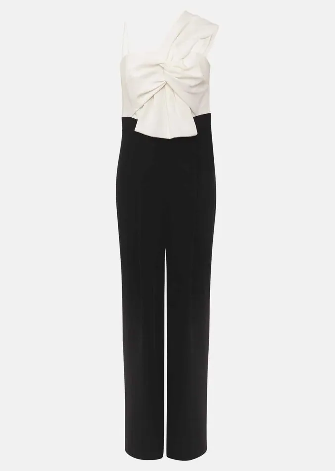 Amethyst Bandeau Jumpsuit Oysterblack Women Phase Eight Dresses