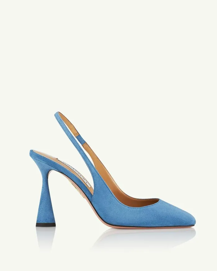 Amore Pump 95 Blue Women Aquazzura Pumps