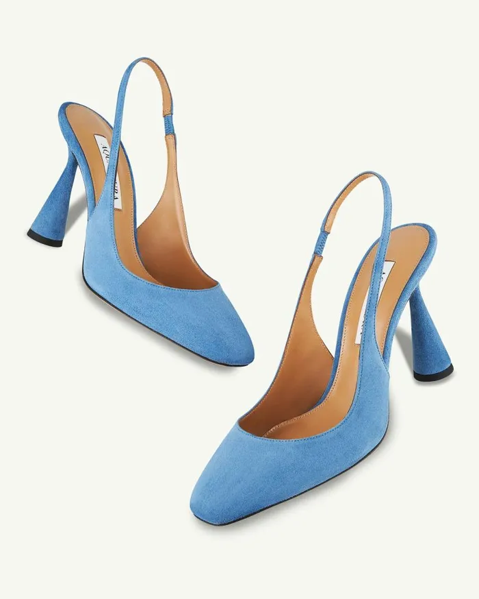 Amore Pump 95 Blue Women Aquazzura Pumps