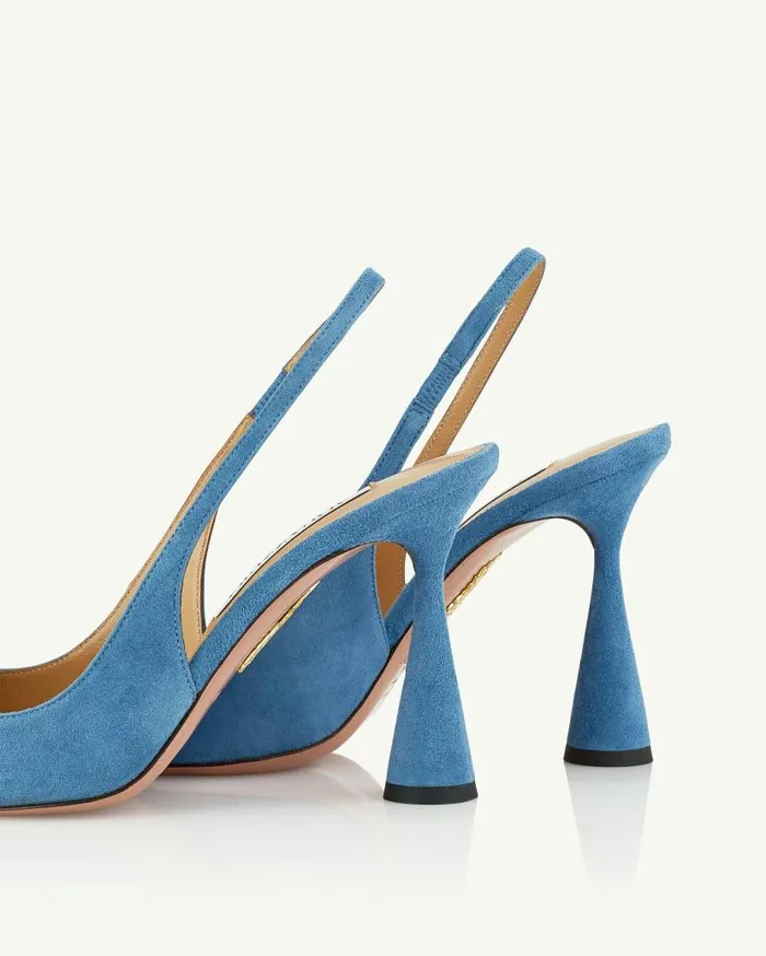 Amore Pump 95 Blue Women Aquazzura Pumps