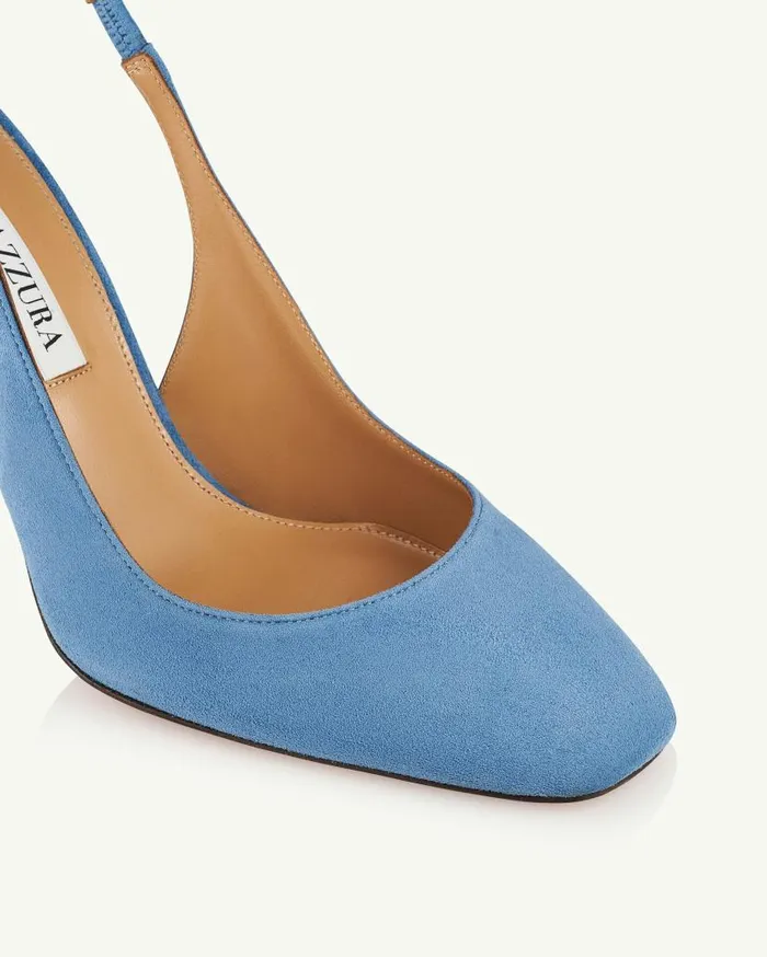 Amore Pump 95 Blue Women Aquazzura Pumps