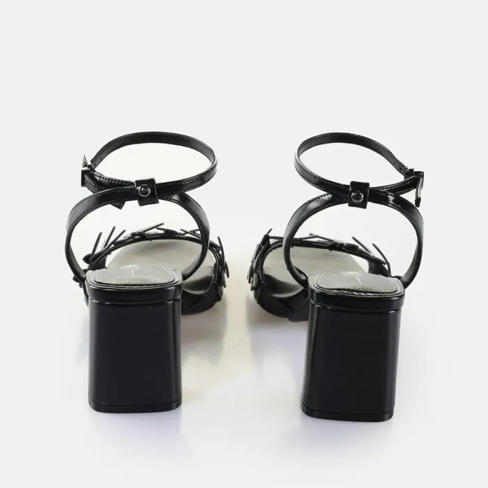 April Butterfly Black Buffalo Heels April Butterfly Black Buffalo Heels