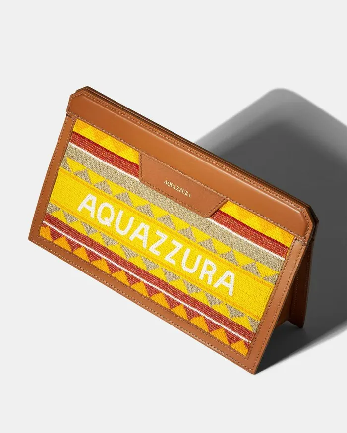 Aqz Pochette Brown Women Aquazzura Clutch Bags