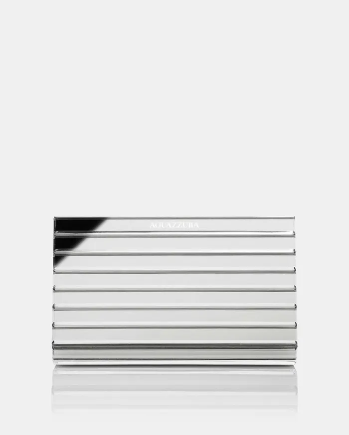 Ari Clutch Silver Women Aquazzura Shoulder Bags Ari Clutch Silver Women Aquazzura Shoulder Bags