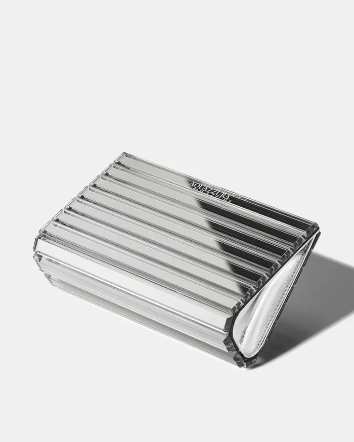 Ari Clutch Silver Women Aquazzura Shoulder Bags Ari Clutch Silver Women Aquazzura Shoulder Bags