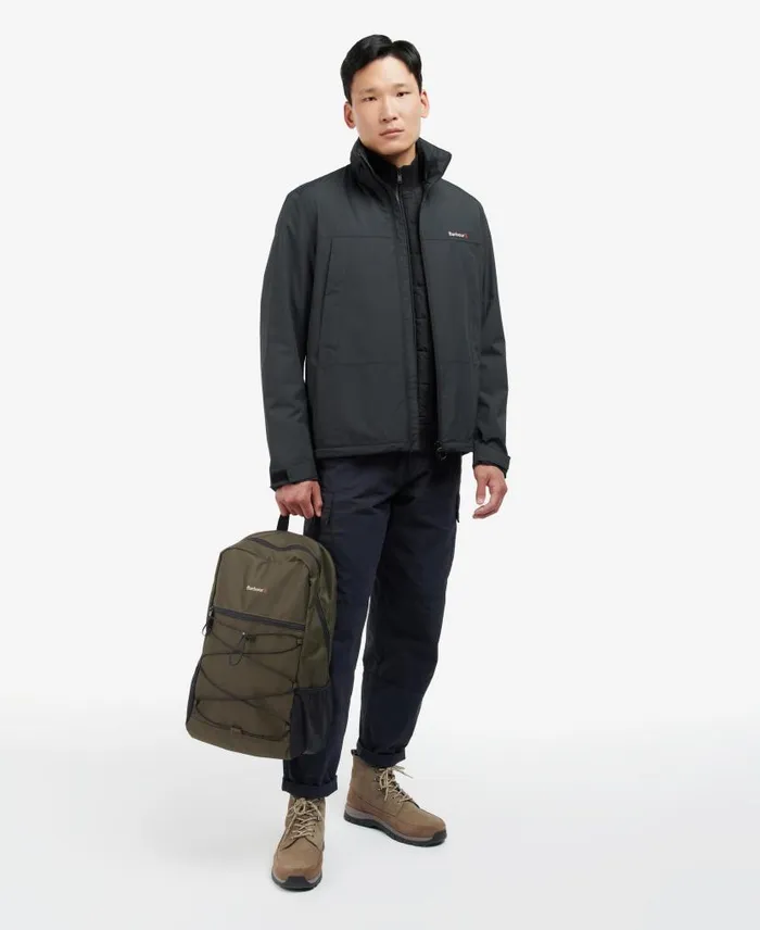 Arwin Canvas Explorer Backpack Lakegolden Green Men Barbour Bags and Luggage