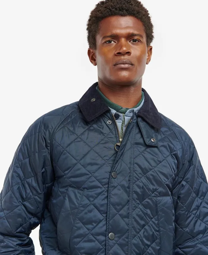 Ashby Quilted Jacket Olive Men Barbour Quilted Jackets