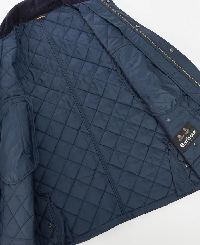 Ashby Quilted Jacket Olive Men Barbour Quilted Jackets
