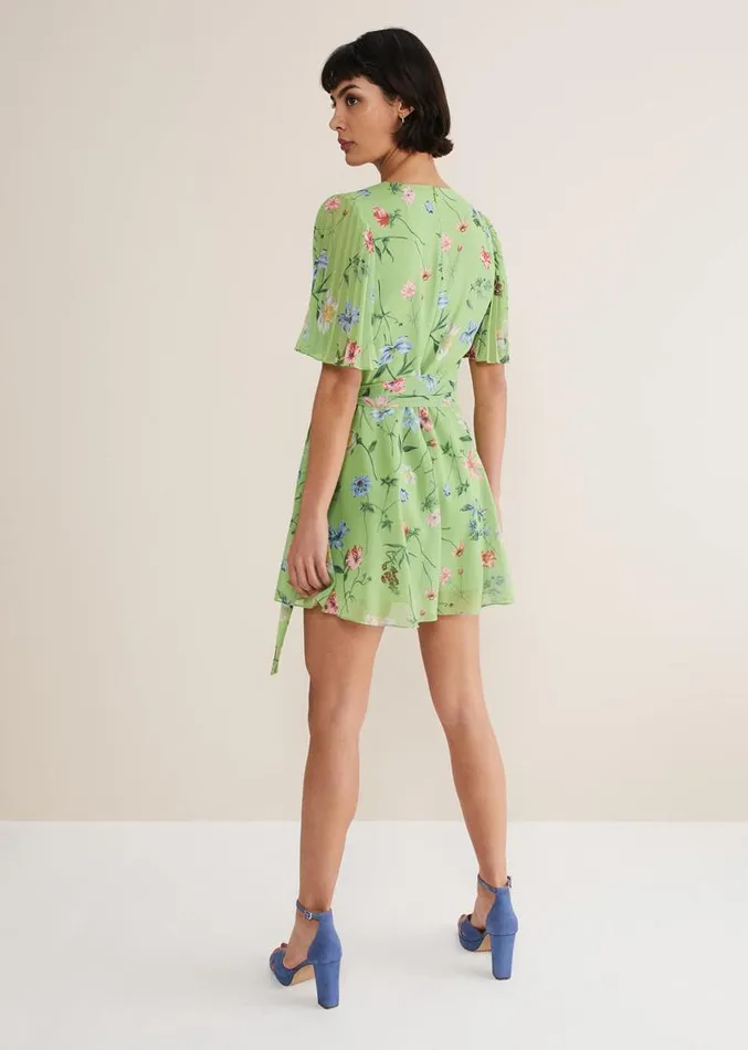 Astoria Floral Playsuit Greenmulti Women Phase Eight Dresses