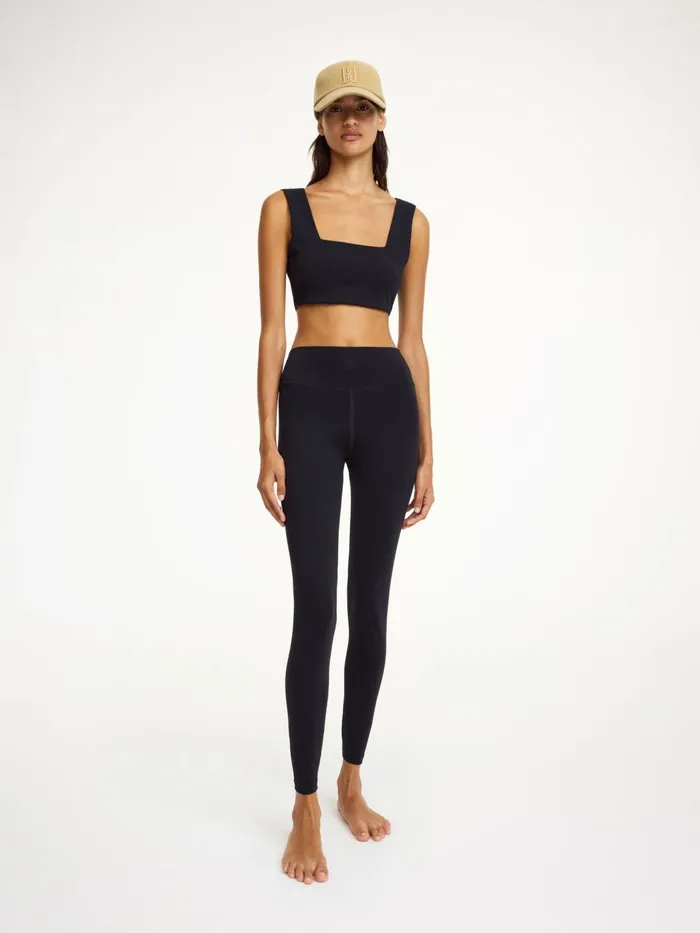 Athleisure Wear Women By Malene Birger Polene Athletic Leggings Black