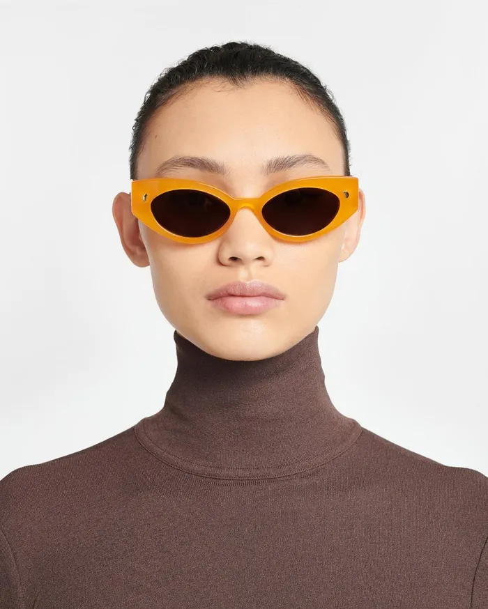 Azalea BioPlastic CatEye Sunglasses Orange Women Nanushka Eyewear