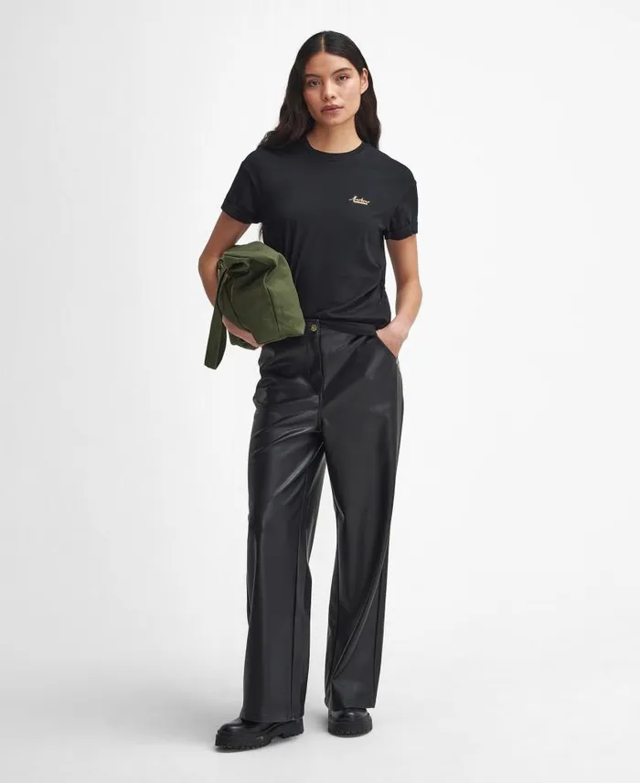 BIntl Alonso TShirt Classic Black Women Barbour TShirts