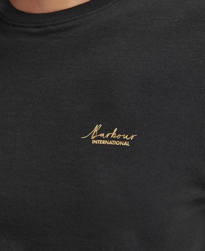 BIntl Alonso TShirt Classic Black Women Barbour TShirts