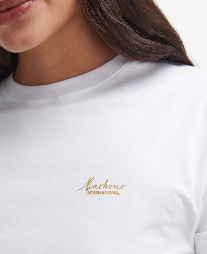 BIntl Alonso TShirt Classic Black Women Barbour TShirts