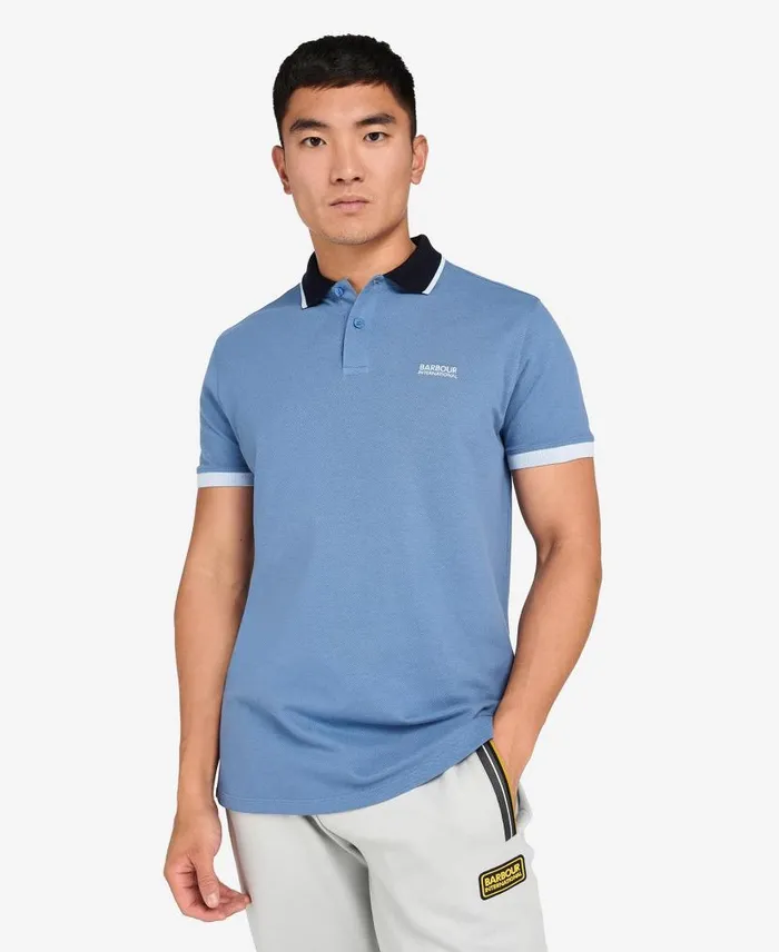 BIntl Howall Polo Shirt Classic White Men Barbour Polo Shirts