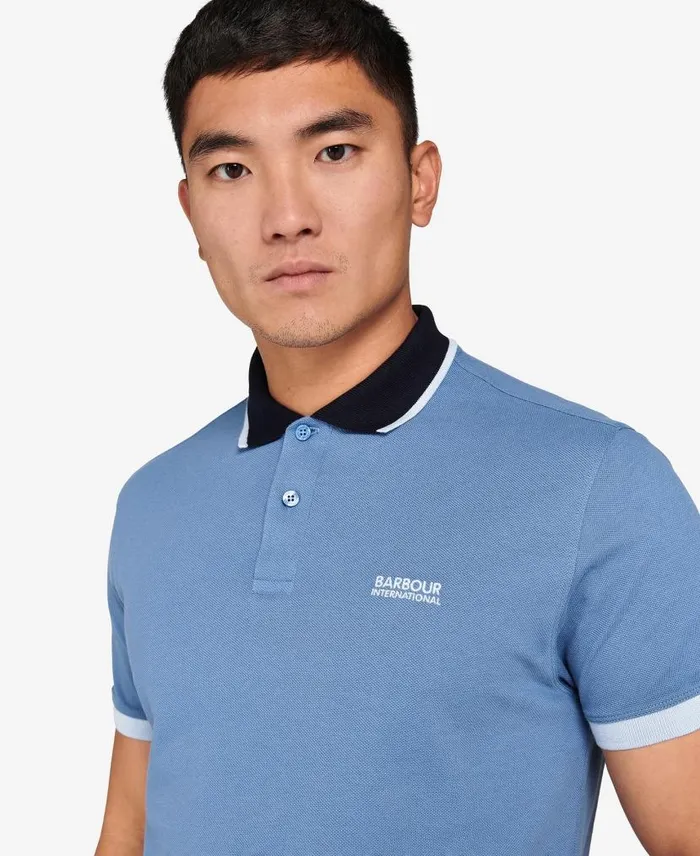 BIntl Howall Polo Shirt Classic White Men Barbour Polo Shirts