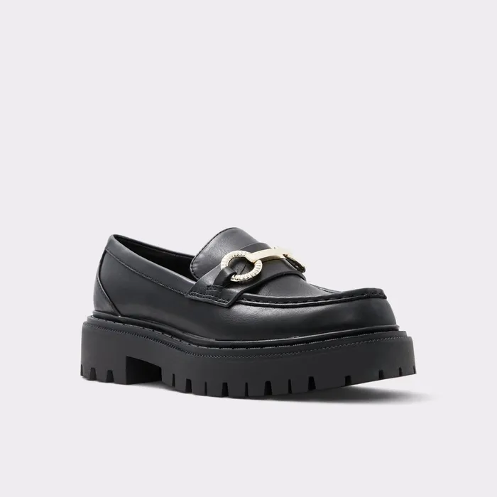 Baberiel Black Synthetic Smooth Women ALDO Loafers and Oxfords