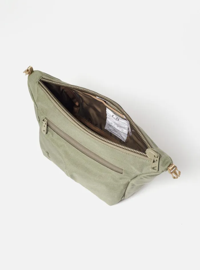 Bags Men Universal Works FCe Fr Inverted Trapezium Pouch In Sage Green Cordura