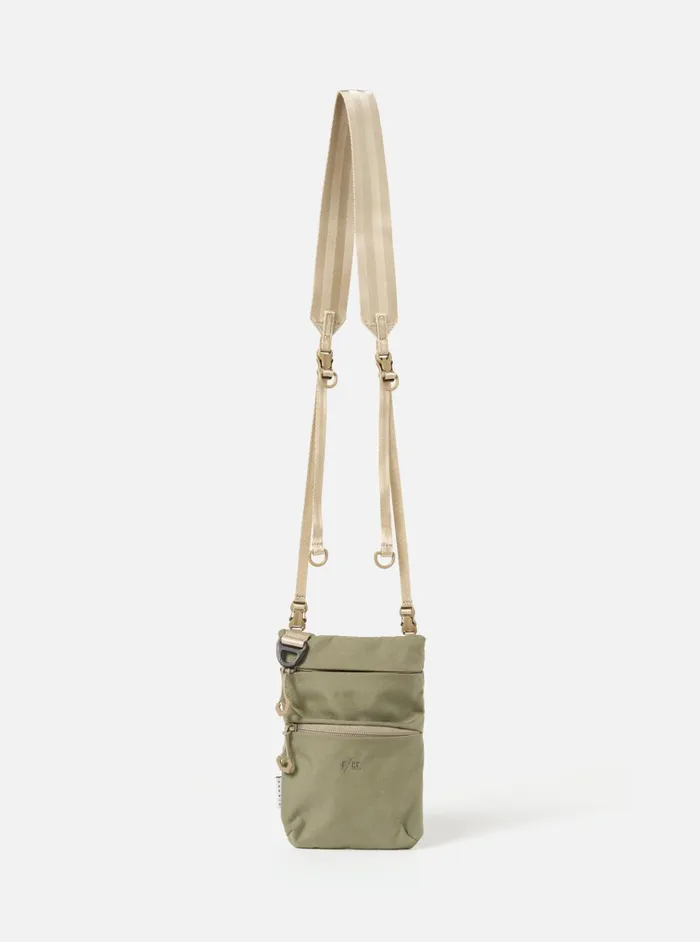 Bags Men Universal Works FCe Vertical Pouch In Sage Green Cordura