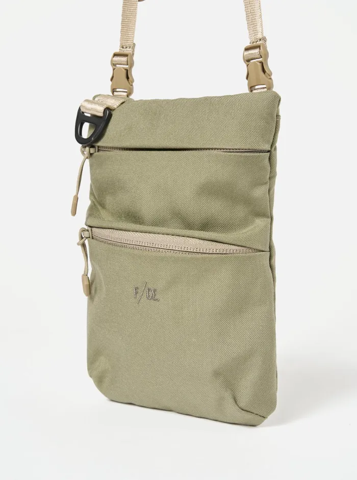 Bags Men Universal Works FCe Vertical Pouch In Sage Green Cordura