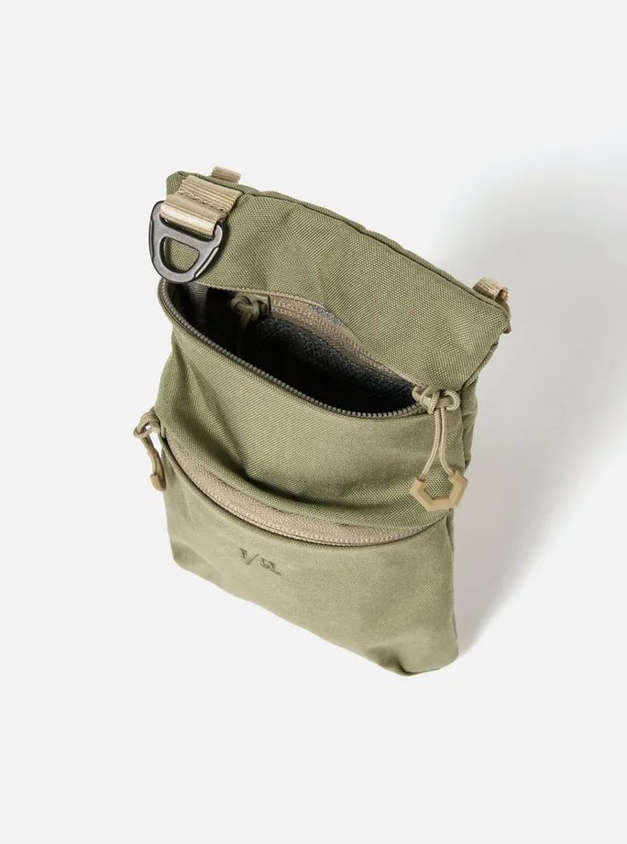 Bags Men Universal Works FCe Vertical Pouch In Sage Green Cordura