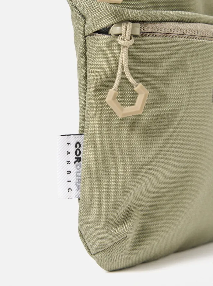Bags Men Universal Works FCe Vertical Pouch In Sage Green Cordura