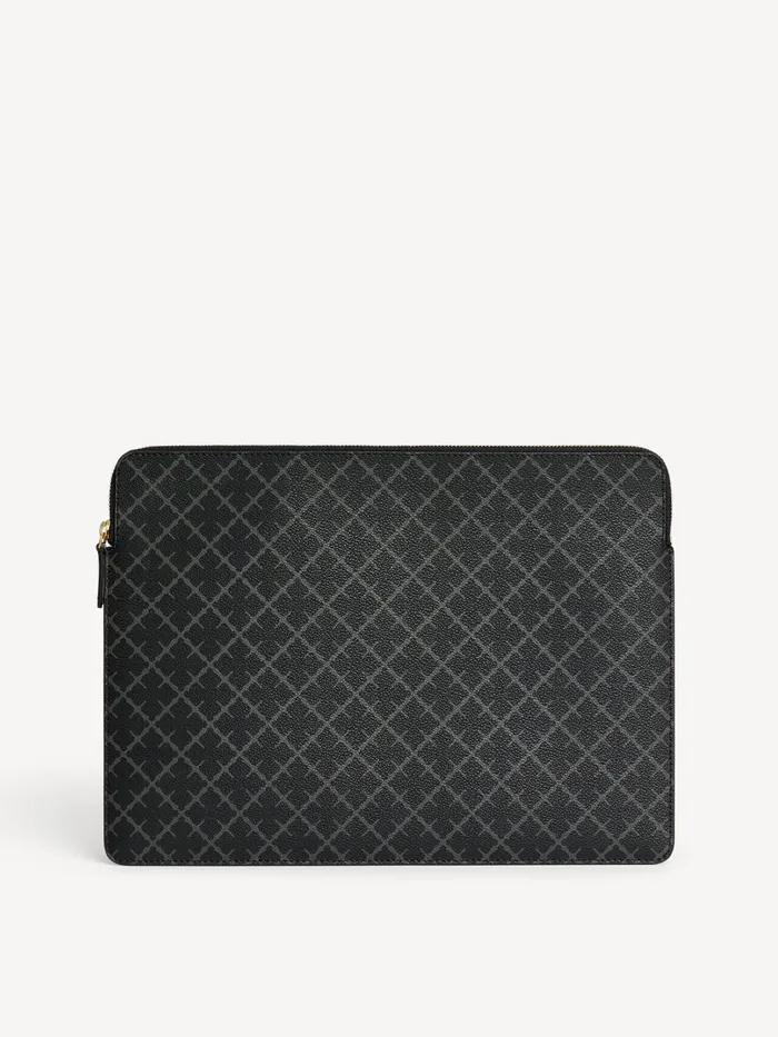 Bags Women By Malene Birger Ivy Laptop Case 13034 Charcoal