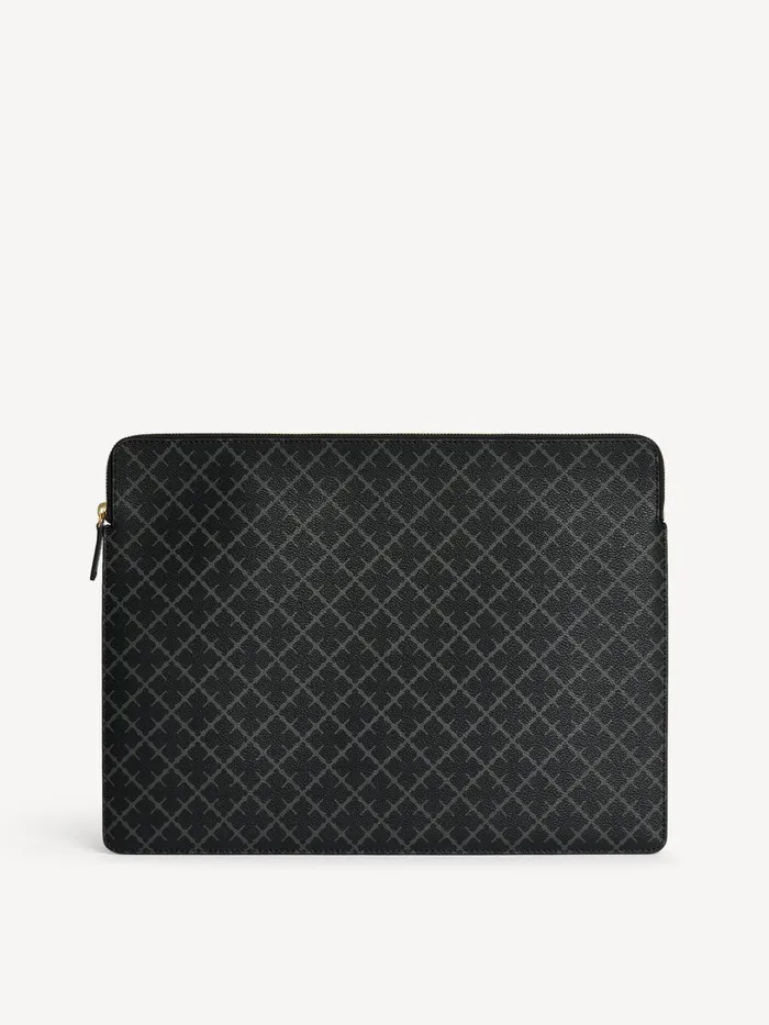 Bags Women By Malene Birger Ivy Laptop Case 16034 Charcoal