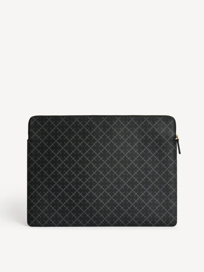 Bags Women By Malene Birger Ivy Laptop Case 16034 Charcoal