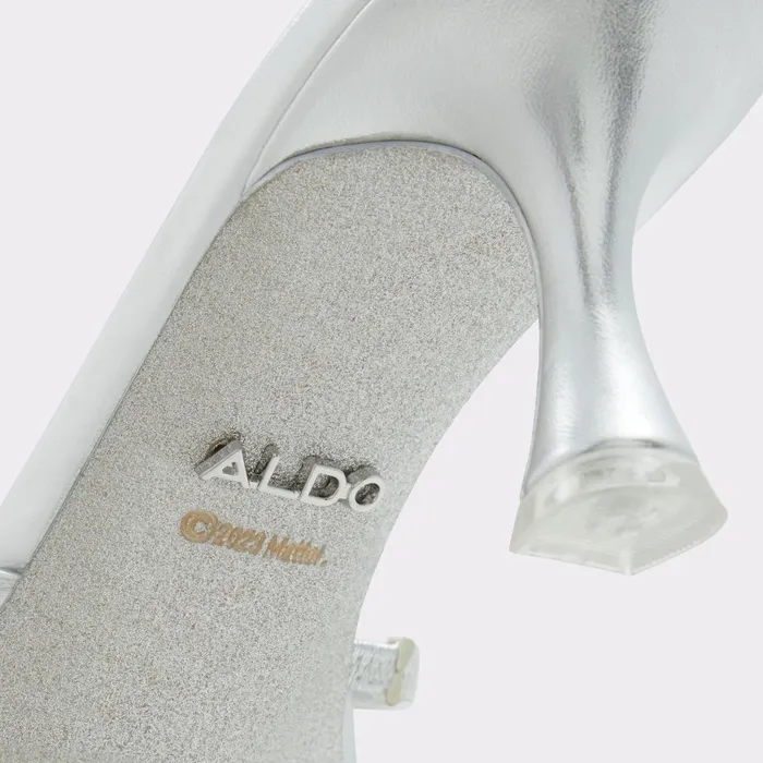 Barbiemule Silver Women ALDO Mule Shoes
