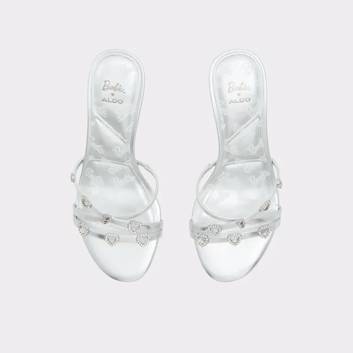 Barbiemule Silver Women ALDO Mule Shoes