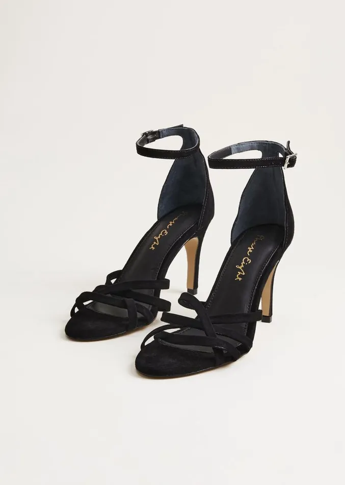 Barely There Sandal Black Women Phase Eight Occasion Shoes