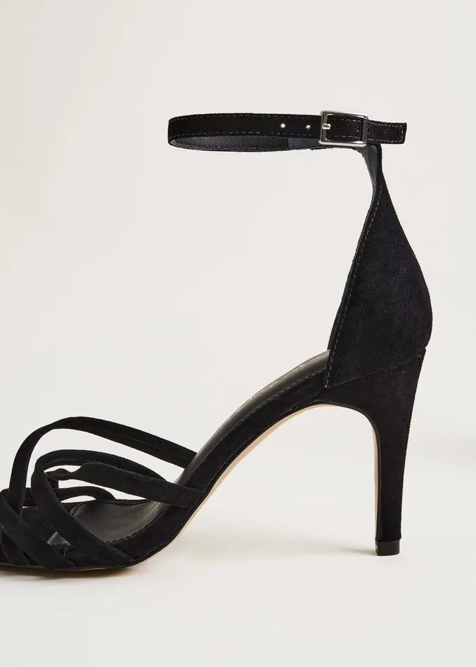 Barely There Sandal Black Women Phase Eight Occasion Shoes